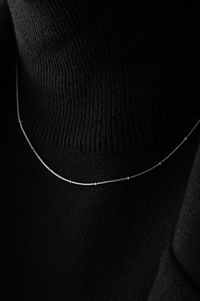 گردنبند استیل ( فولاد ) زنانه استیل ضد زنگ ByFlorya Jewelry - کد 804735555