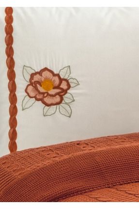 پتو دونفره قهوه ای اکریلیک Sevim - کد 888298866