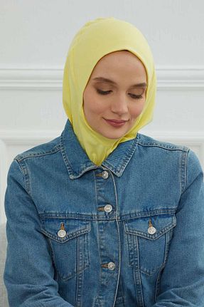 کلاه شنای حجاب زرد زنانه Ayşe Tasarım - کد 262604739