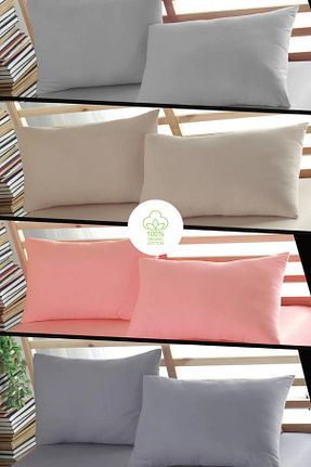 روکش بالش طوسی پنبه ای Sheri Home - کد 747121876