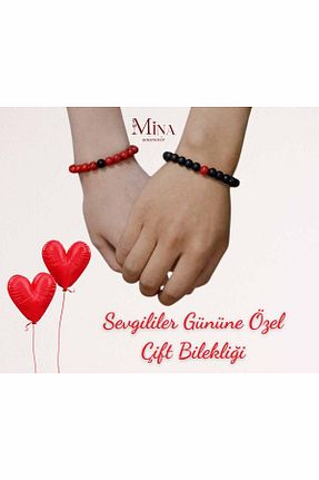 دستبند جواهر رنگی زنانه سنگ طبیعی Mina Souvenir - کد 896883972