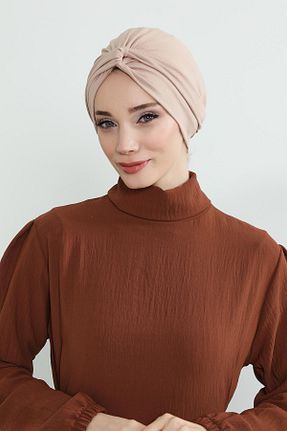 کلاه شنای حجاب قهوه ای زنانه Aisha