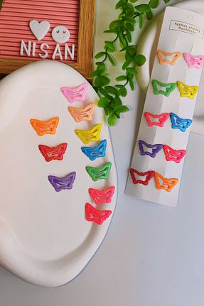 گیره سر رنگی بچه گانه سیلیکون Nisankids - کد 896894947