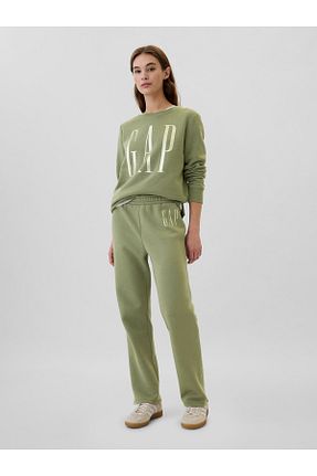 شلوار کرمگن سبز زنانه رگولار GAP - کد 859267308
