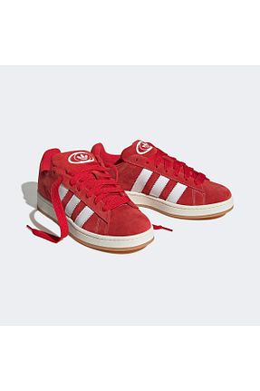 کفش اسنیکر قرمز زنانه بند دار adidas - کد 676759629