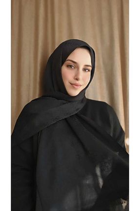 روسری مشکی پنبه ای NANTİREA - کد 896899834