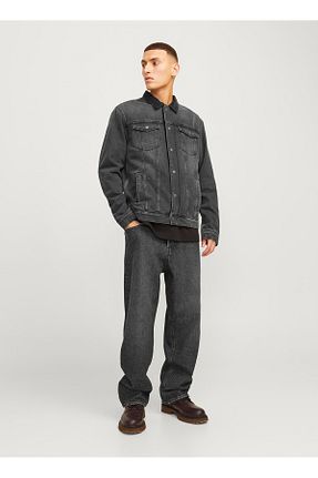 کاپشن مشکی مردانه رگولار Jack & Jones - کد 896902785