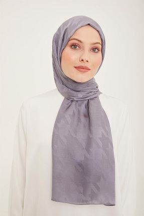 شال طوسی زنانه پلی استر Armine - کد 731703909
