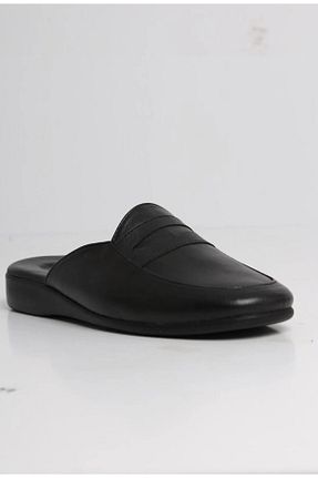 دمپائی مشکی مردانه چرم مصنوعی Pierre Cardin - کد 896914260