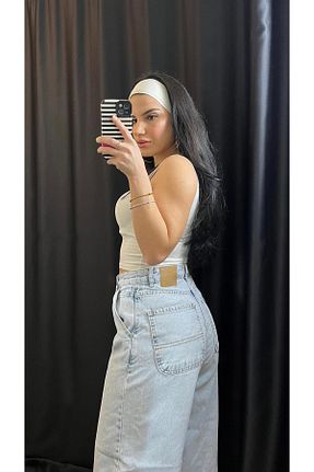 شلوار جین آبی زنانه پاچه لوله تفنگی Butik - کد 896928136