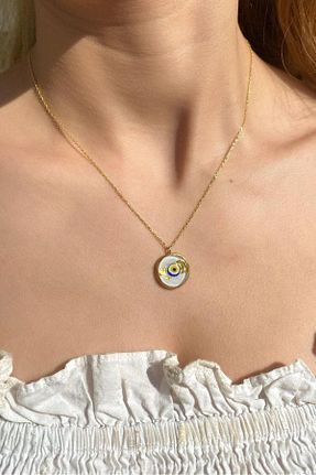 گردنبند نقره طلائی زنانه 925 عیار Spossy Silver Jewelry - کد 896922716