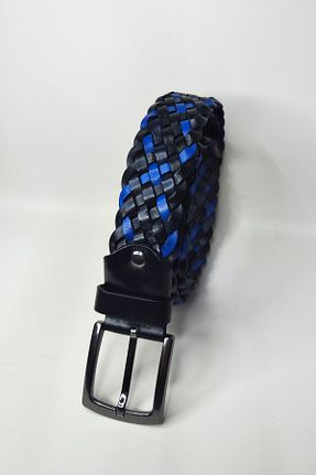 کمربند مشکی زنانه چرم خالص KASVA DERİ - کد 896926847