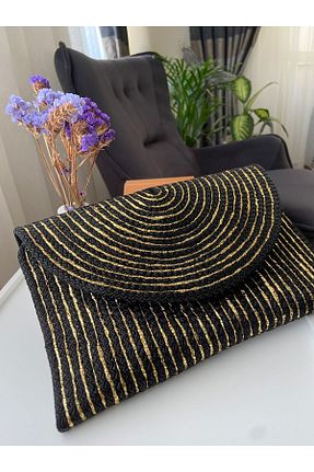 کیف پورتفوی و کلاچ مشکی زنانه ZES - کد 896978802