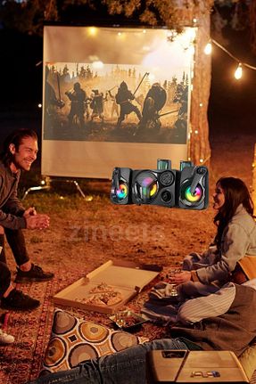اسپیکر کامپیوتر مشکی Zineets - کد 851638266