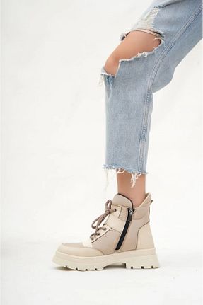 بوت / نیم بوت بژ زنانه EVA / PVC otuzbesshoes - کد 896988195