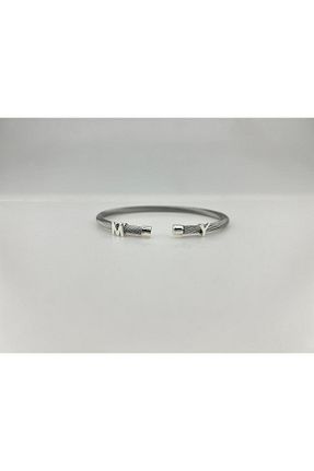 دستبند نقره سفید مردانه 925 عیار MYS kuyumculuk - کد 896949223
