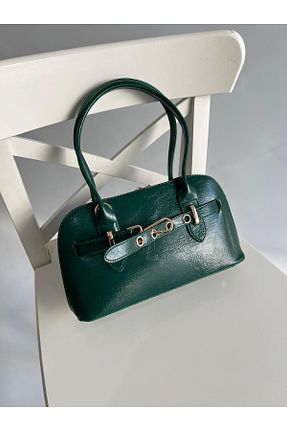 کیف دوشی سبز زنانه چرم مصنوعی Mia Collection - کد 897004850