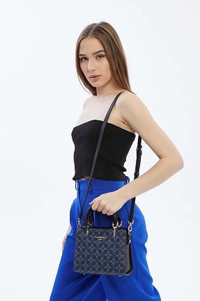 کیف دوشی آبی زنانه پارچه ای Cacharel - کد 833064725