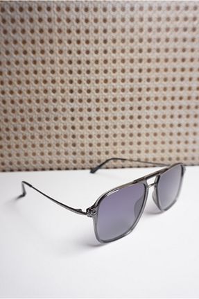 عینک آفتابی طوسی زنانه 52 Benx Sunglasses - کد 897006458