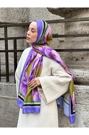 شال بنفش زنانه Modakaşmir - کد 897024212