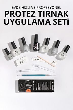 لاک ناخن دائمی صورتی MOMO professional - کد 783242323