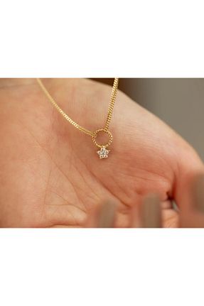 گردنبند طلا زرد زنانه 14 عیار Safir Kuyumculuk - کد 250693433