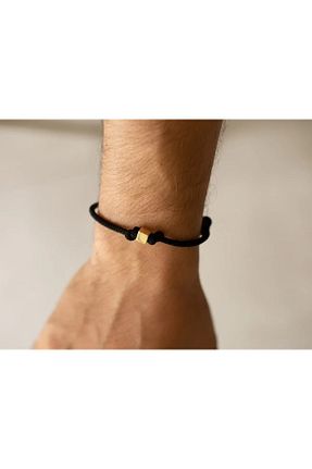دستبند طلا نارنجی مردانه 14 عیار Safir Kuyumculuk - کد 47114388