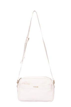 کیف پستچی سفید زنانه چرم مصنوعی U.S. Polo Assn. - کد 894893579