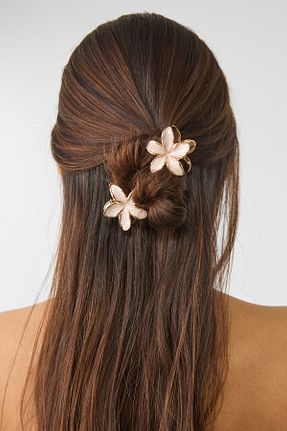 گیره سر نباتی زنانه Stradivarius - کد 894820064