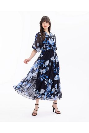 لباس مشکی زنانه بافتنی SEÇİL - کد 894890142