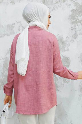 پیراهن حجاب صورتی زنانه رگولار Neva Style - کد 894829229