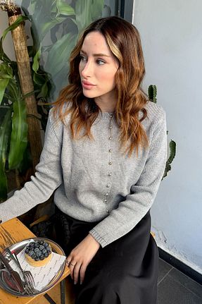 رویه طوسی زنانه پنبه ای VESNA - کد 894856769