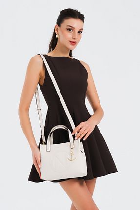 کیف پستچی طوسی زنانه چرم مصنوعی Nautica - کد 894899368