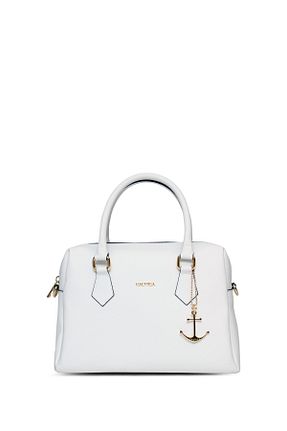کیف پستچی سفید زنانه چرم مصنوعی Nautica - کد 894897304