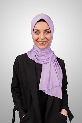 شال بنفش زنانه ویسکون Şalcenneti.com - کد 896497868