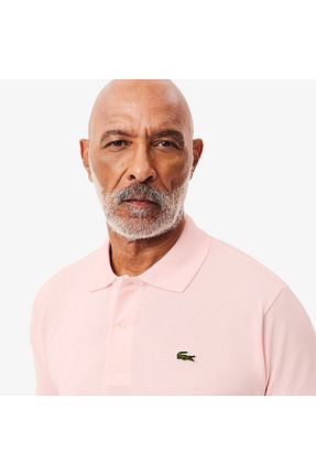 پولوشرت صورتی مردانه %100 پنبه Lacoste - کد 3070077