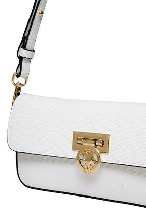 کیف پستچی سفید زنانه چرم مصنوعی U.S. Polo Assn. - کد 894904191