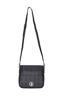 کیف پستچی مشکی زنانه چرم مصنوعی U.S. Polo Assn. - کد 894886129