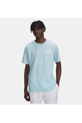 تیشرت آبی مردانه یقه دوچرخه Under Armour - کد 896484036