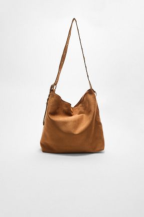 کیف دوشی قهوه ای زنانه پلی استر Stradivarius - کد 894846906