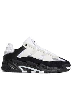 کفش اسنیکر مشکی زنانه بند دار adidas - کد 894885748