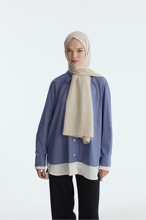 شال بژ زنانه cs camellia scarf - کد 900281168
