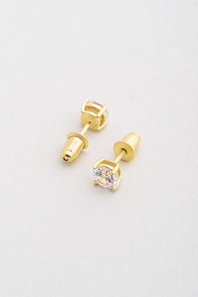 گوشواره نقره رنگی زنانه 925 عیار So Chic - کد 870358180