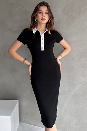 لباس مشکی زنانه بافت MODA - کد 894918415