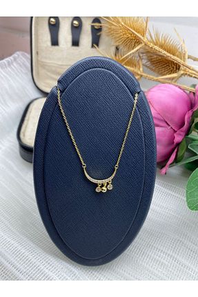گردنبند استیل ( فولاد ) قهوه ای زنانه استیل (فولاد) XUPING JEWELRY - کد 894930593