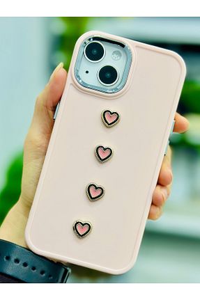 کاور و قاب صورتی iPhone 15 Go Aksesuar - کد 894951058