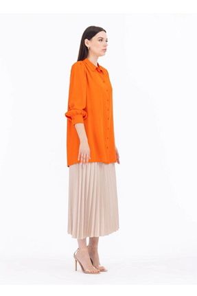 دامن حجاب بژ زنانه Relaxed SEÇİL - کد 823230159