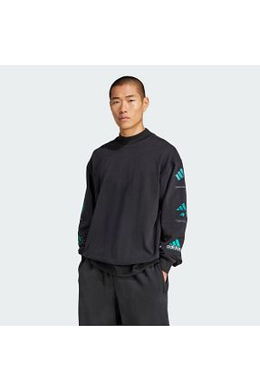 سوئیشرت اسپرت مشکی مردانه رگولار adidas - کد 895037164