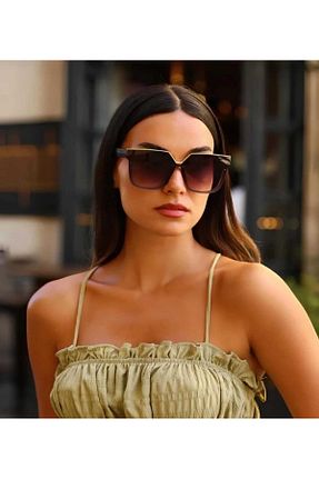 عینک آفتابی سفید زنانه UV400 Pierre Lotus - کد 895056198