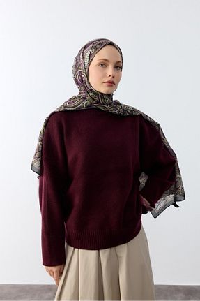 شال خاکی زنانه پنبه پلی استر MİRSOY SCARF - کد 895148959